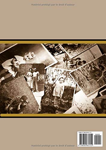 Le livre de ma famille - Mon arbre généalogique : Carnet de généalogie à remplir pour retracer l'histoire de sa famille et de ses ancêtres - 155 pages Format A4
