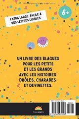 BLAGUES POUR LES ENFANTS - à partir de 6 ans : 62 pages Format 15 x 22 Cm