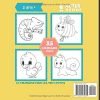 Livre de coloriage : animaux mignons pour enfant dès 2 ans - 71 pages Format 21,5 x 21,5 cm