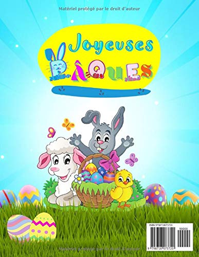 Activités Pâques + de 50 jeux : 7-10 ans - Livre d'activités pour enfants / labyrinthes, mots mêlés, coloriages, points par points, sudokus et plus - 98 pages Format A4
