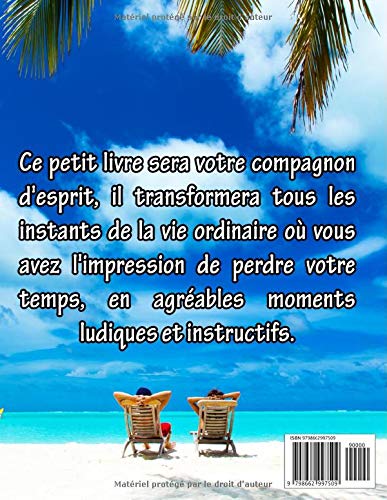 Le Grand Livre Des Mots Croisés: Cahier de vacances adultes de 100 Grille de Mots Croises Solutions à la fin du livre - 120 pages Format A4