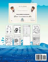 Cahier de vacances 4-5 ans - Maths écriture jeux coloriages - 200 pages Format 21,5 x 28cm