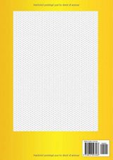 Carnet isométrique: Cahier de pages isométriques pour dessin en perspective - 5 mm - 200 pages FORMAT A4