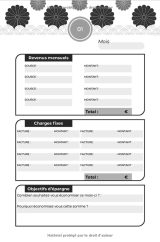 KAKEBO : Livre de gestion des comptes à remplir au quotidien - 103 pages Format 15 x 22cm