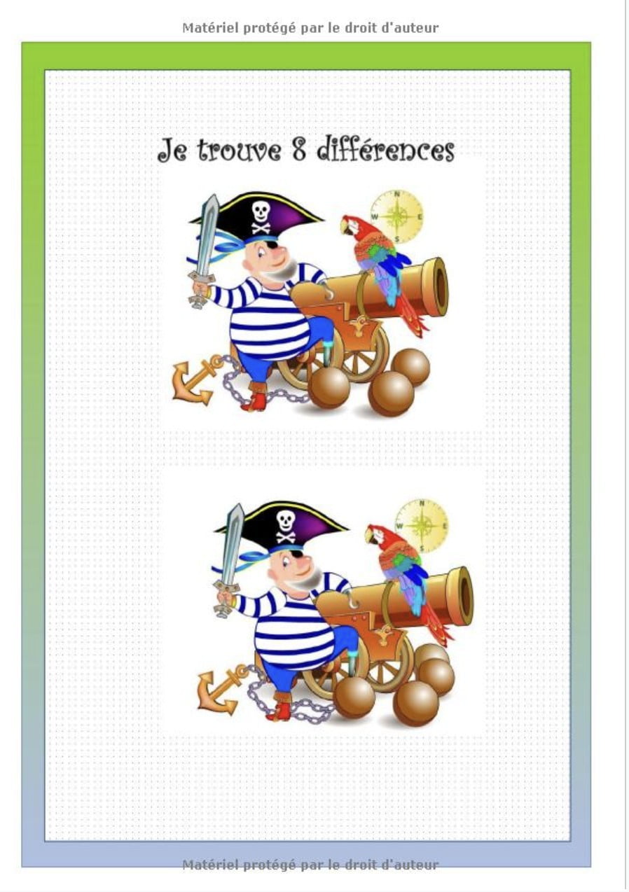 TROUVE LES DIFFÉRENCES - 5-8 ans - 50 jeux : Cahier d'activité pour les enfants - 58 pages Format A4