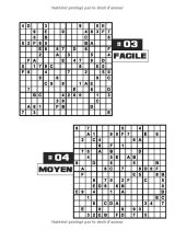 Grand Livre De jeux Pour Adultes : Jeux Différentes Niveau Diabolique : Mots Croisés / Sudoku Lettre Et Chiffre / Mots Mêlés / Labyrinthe - 140 pages Format A4
