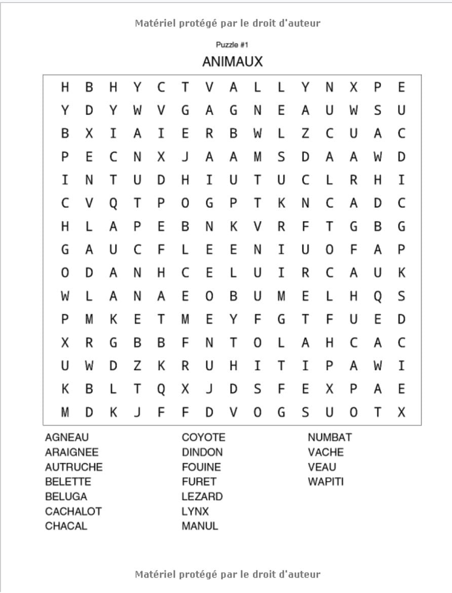 Mots mêlés Adultes sur la Nature (avec Solutions) - Découvrez les animaux, fleurs, arbres, fruits, poissons, plantes, et plus encore - Gros caractères, 51 pages Format A4