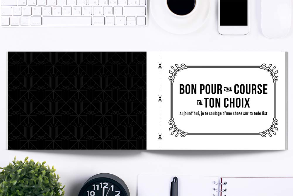 Carnet de Bons pour les amoureux - 52 Chèques cadeaux: Un livret original pour époux/épouse et conjoint/conjointe - 106 pages format 21,5 x 15 cm