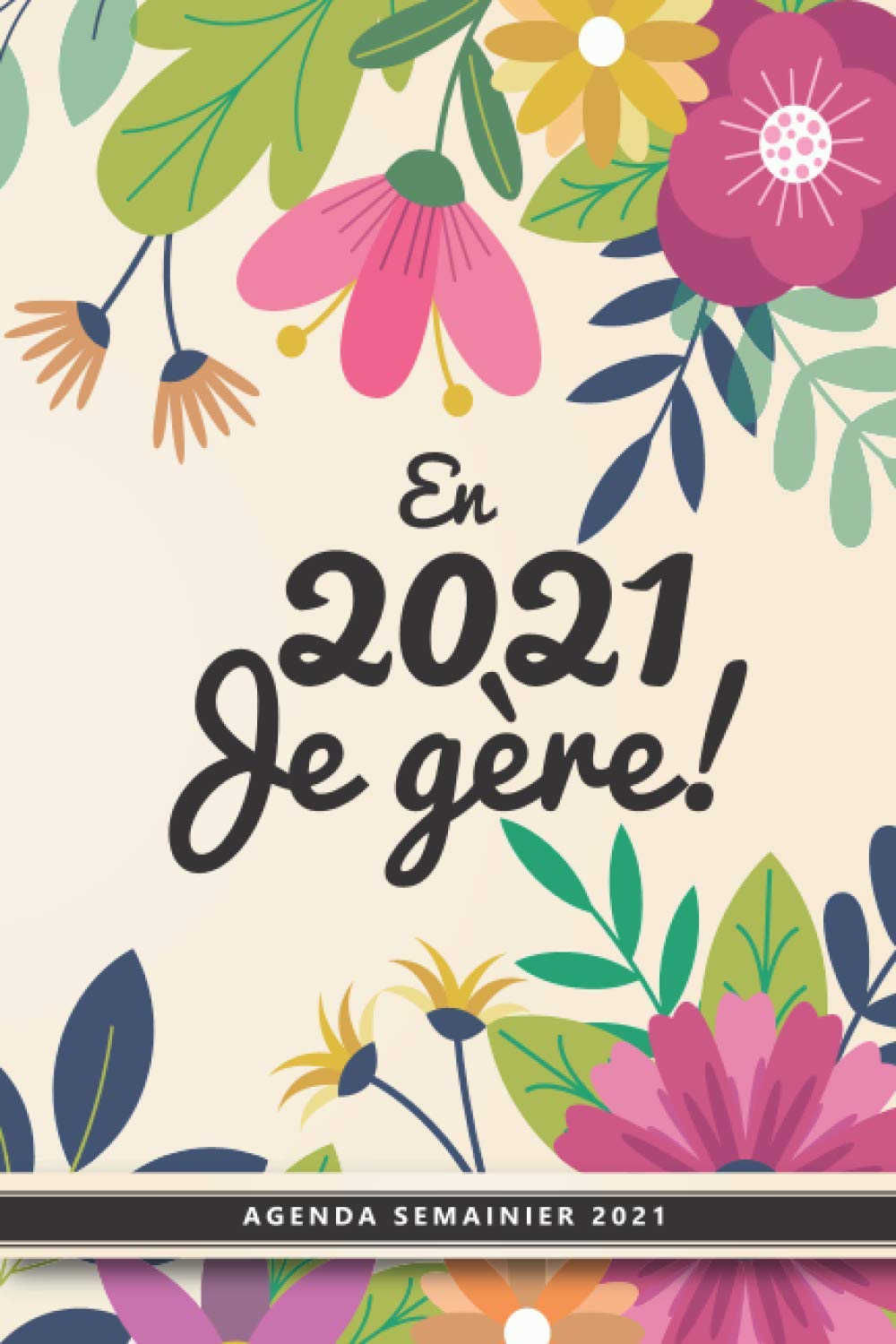 Agenda Semainier 2021 : Budget familial – Planning Annuel/Mensuel – Habit Tracker – Journal De Gratitude – 210 pages Format 15 x 22 cm