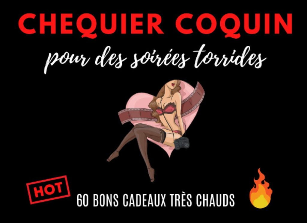 CHEQUIER COQUIN: pour des soirées torrides | 60 bons cadeaux très chauds | jeux coquins pour couple amoureux | 62 pages Format 21 x 15 cm