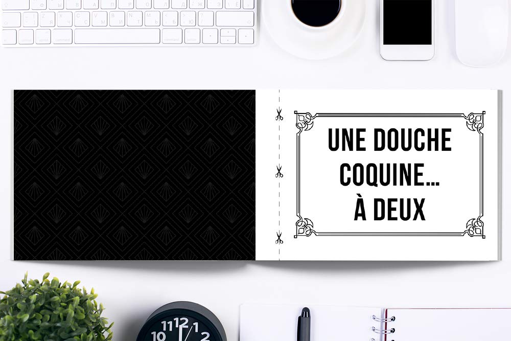 Carnet de bons coquins : 52 chèques cadeaux pour elle - 106 pages Format 21,5 x 15 cm