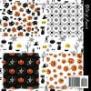 Papier Origami Halloween : Carnet de 50 feuilles format 21x21cm (5 modèles x 10 feuilles) - 90g/m²