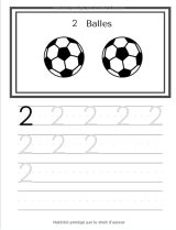 Cahier d'écriture cursive des lettres de l'alphabet et des chiffres avec coloriage - 106 pages A4
