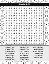 Cahier Multi-jeux Pour Adultes - livre de jeux adulte logique : Mots Croisé / Mots Mêlés / Sudoku / Labyrinthe / Kakuro / Anagrammes - 180 pages Format A4