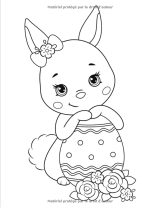 50 Coloriage de Pâques 4-8 ans - 102 pages - Format A4