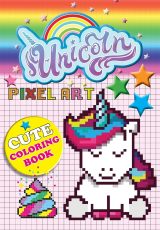 Pixel Art Licorne : Coloriage de licornes par numéros pour les enfants de 5 à 10 ans (LIVRE EN ANGLAIS)