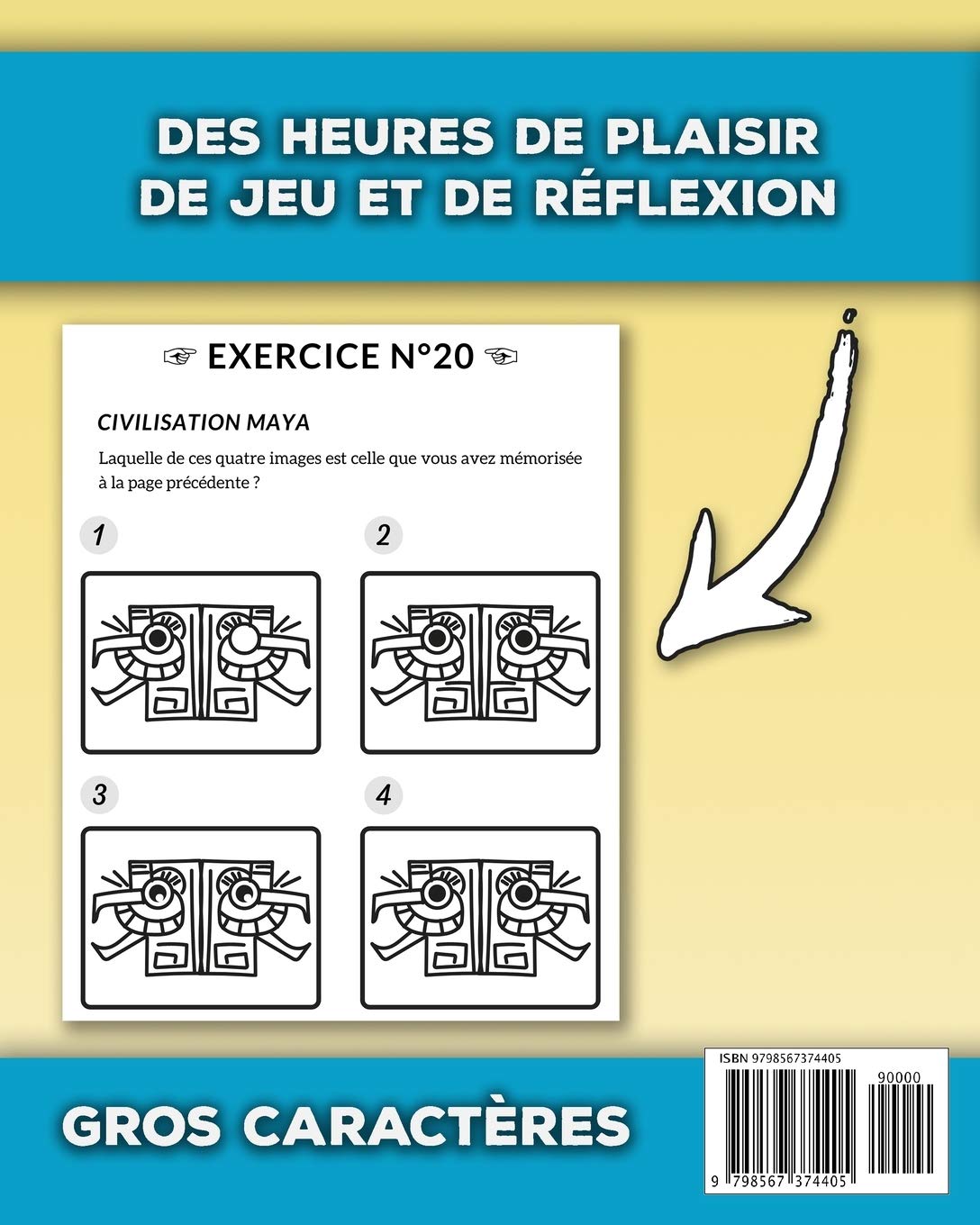 50 Exercices de Mémoire Livre de tests de mémorisation adultes et seniors - Jeux amusants pour stimuler son cerveau et sa mémoire - 100 pages Format 20 x 25 cm