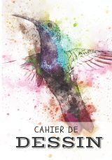 Cahier de dessin: Carnet de croquis pour dessin, peinture, aquarelle, esquisse - 7" x 10" (17.8 x 25.4 cm) - 100 pages à remplir