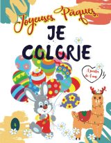 Livre coloriage Pâques - 62 pages de coloriage - A partir de 4 ans - Format A4