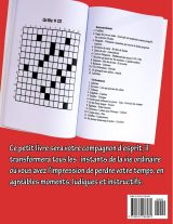 Mots Croisés Grandes Grilles : 1 Grille Par Page Extra-Large - Destinés Aux Seniors Pour Une Visibilité Optimale - 116 pages Format A4