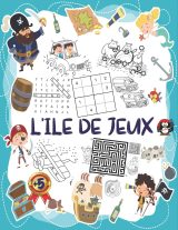Livre de jeux pour enfant dès 5 ans : Mots mêlés, Trouve les différences, Dessins point par point, Sudoku, labyrinthe - 80 pages Format A4