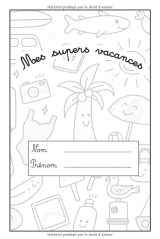 Journal de voyage pour noter tous vos souvenirs - Carnet de voyage : 100 pages - format 15 x 22cm