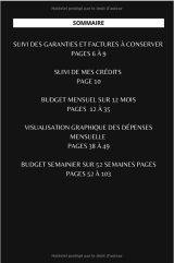 Kakébo Livre de Compte : Méthode Japonaise pour Gérer son Budget - 103 pages Format 15 x 22cm