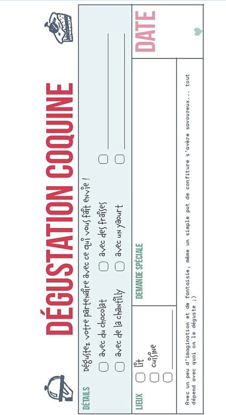 Le chéquier passion VOL. 2 : 19 faveurs coquines et romantiques pour un plaisir à deux - chéquier pour couples - 40 pages Format 10 x 20 cm