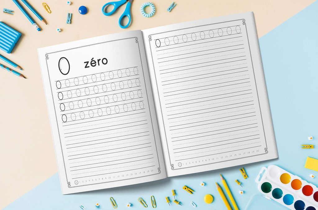 Cahier d'Écriture des Chiffres : Pour apprendre à écrire les chiffres à vos enfants de manière ludique - 85 pages Format A4