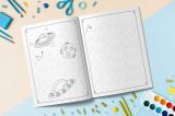 Cahier d'activités et de graphisme pour l'école maternelle - pour enfants de 3 à 6 ans - 101 pages - Format 21,5 x 28cm