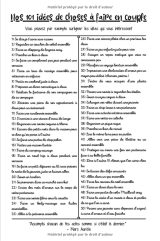 101 choses à faire en couple : La bucket list des amoureux - 211 pages - Format 15 x 22 cm