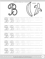 Cahier d'écriture cursive maternelle - lettres bâtons et cursives + chiffres + Coloriages - 125 pages