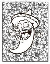 Livre de Coloriage Adulte Mandala Anti stress - Animaux drôles - 110 pages Format A4