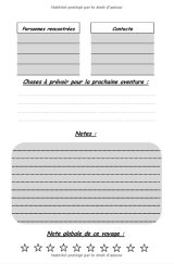 Carnet De Voyage du Camping-Car : Journal de voyage à compléter pour organiser vos voyage sur la route - 123 pages - Format 15 x 22 cm