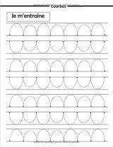 Apprendre à Tracer et Ecrire pour enfants : Lignes Formes Lettres  - 80 pages - Format A4