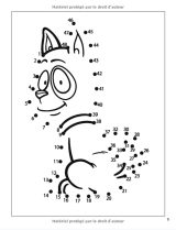 Relie les points livre pour enfants 4-8 ans : Livre de jeux / activités de point à point stimulants et amusants - 105 pages format a4