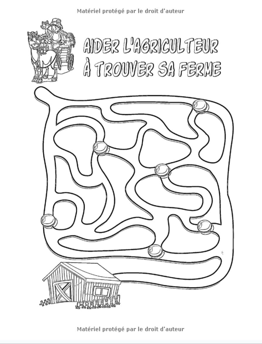 Livre de Jeux, Labyrinthe Dès 4 ans : livre de puzzles et activités pour les enfants - 100 pages Format A4