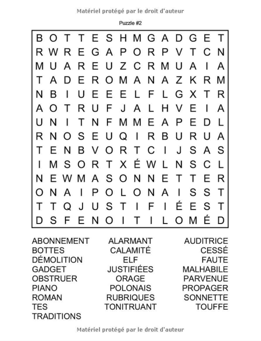mots mêlés adultes : GROS CARACTÈRES +2500 MOTS CACHÉS - JEU DE 100 GRILLES AVEC SOLUTIONS - GRAND FORMAT 21,5 x 27,94 cm / 127 pages