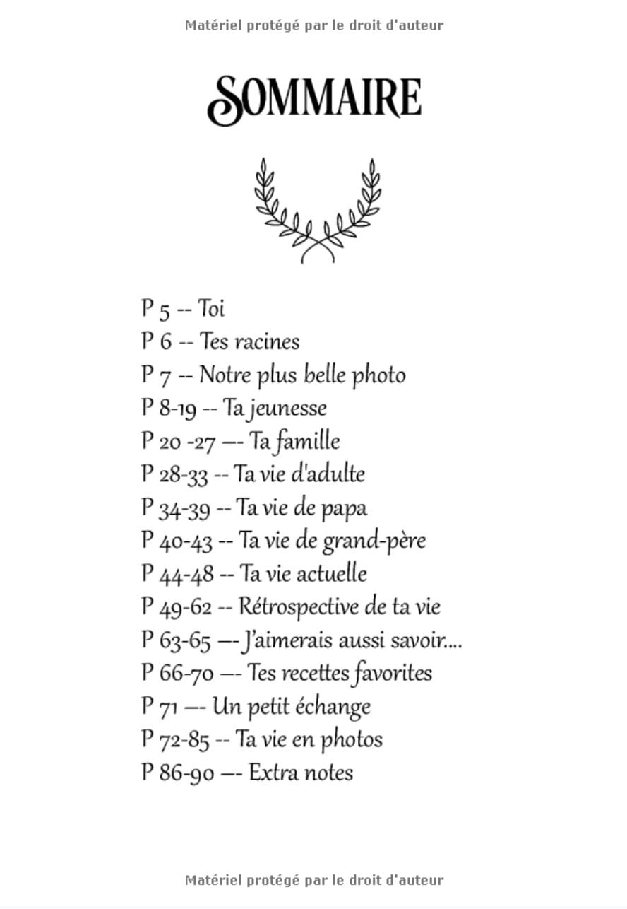 Grand-père Raconte moi ton Histoire : Journal mémoire à faire remplir par son Papy avec le récit de sa vie | 90 pages Format 18 x 25 cm