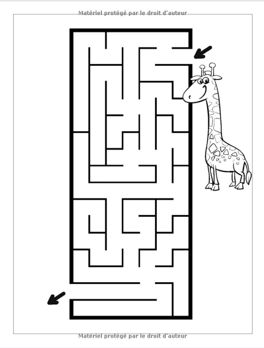 Labyrinthe enfant 5-8 ans : 100 Labyrinthes pour enfants, labyrinthe livre de puzzles pour les enfants - 103 pages Format A4