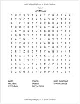 Animaux Mots Mêlés : Mots cachés Adultes sur les Animaux (avec Solutions) - Découvrez plus de 500 espèces animales - 51 pages Format A4