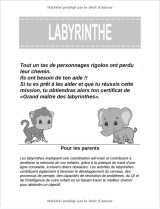 Labyrinthes 4 ans et + : Livre de jeux / activités – 39 labyrinthes variés à découvrir - 43 pages format A4