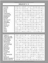 5000 Mots Mêlés : 250 grilles Gros caractères Adulte + de 60 h de jeu - 125 pages Format A4