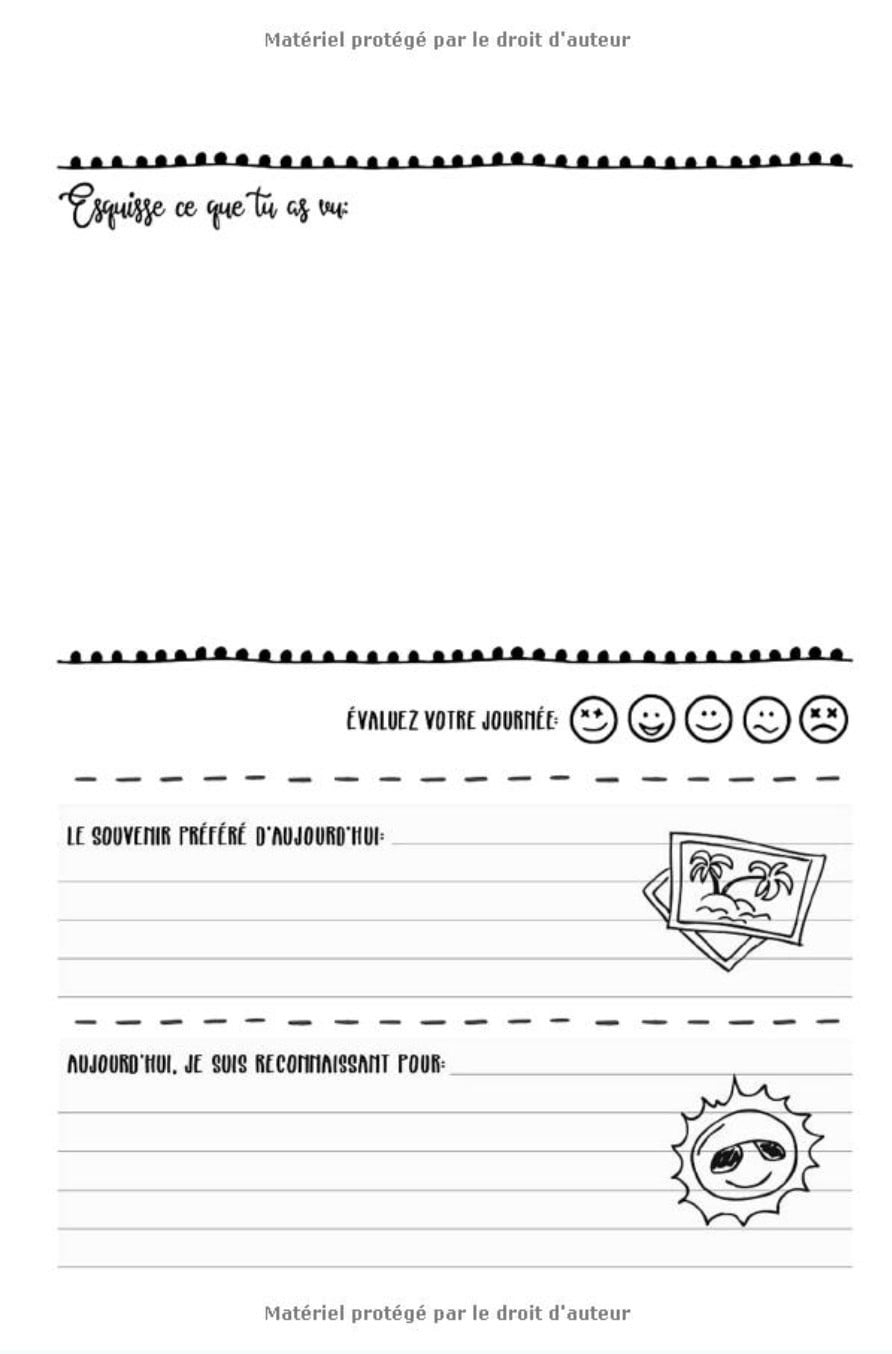 Etats-Unis Carnet de Voyage : Journal de bord avec guide pour enfants - 113 pages - Format 15 x 22 cm