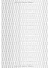 Carnet Isométrique: Cahier en pages Isométriques pour dessin 3D - côtés des triangles 5 mm - grille imprimée à l'encre gris clair - 200 pages Format A4