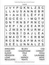 MOTS MÊLÉS POUR MALVOYANTS : Très gros caractères - 1800 mots cachés - 127 pages grand Format A4