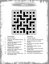 100 mots croisés gros caractères adultes force 2 et 3 : Stimulant, amusant et anti-stress - 114 pages Format A4