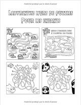 Livre de Jeux, Labyrinthe Dès 4 ans : puzzles et activités pour les enfants - 100 pages Format A4