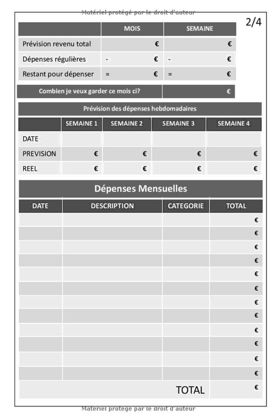 Kakébo 2021: Carnet de Compte - Gérez votre Budget - Journal pour lister vos revenus et vos dépenses - 66 pages Format 15 x 22 cm