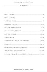 Carnet de Santé Cheval : Suivi des soins, Alimentation, Traitements et RDV - 120 pages Format 15 x 22 cm